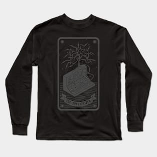 Modular Synthesizer Tarot Card Long Sleeve T-Shirt